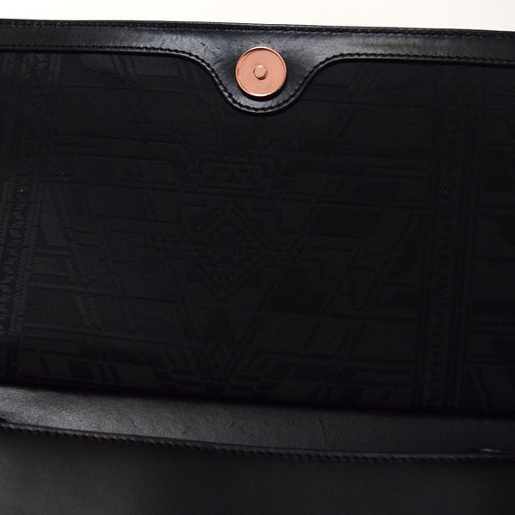 Like New! Leather and Calf Hair Animal Print Ted Baker Handbag - Picture 10 of 11